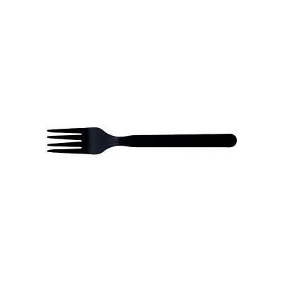 Disposable Black Fork