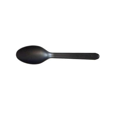 Disposable Black Spoon